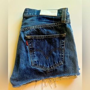 Levi’s re/done jean shorts
